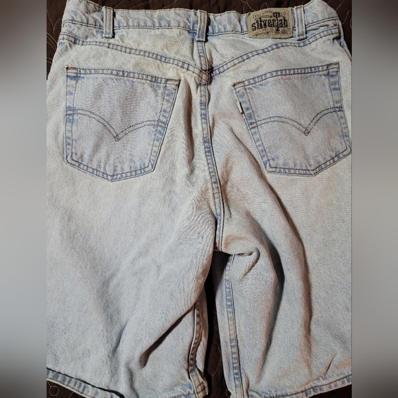 Loose Fit Light Blue Jeans Levi Silvertab - Picture 2 of 3